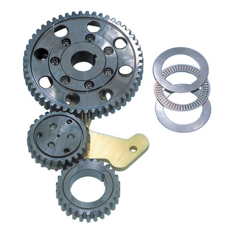 Milodon Gear Drive Assemblies 13600 Drive, Single Idler, Under Cover Style, Mopar, Small Block LA/Hemi, Set