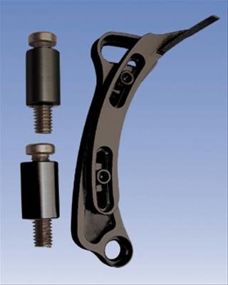 Milodon Timing Pointers 65770 Pointer, Billet Aluminum, Black, 6 in., 7 in., 8 in. Diameter Balancers, Chrysler, Dodge, Plymouth
