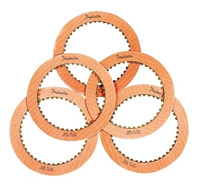 TCI Automatic Transmission Clutch Friction Plates 724000 Packs, .098 in. Thick, Set of 5