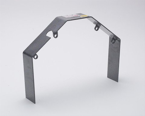 TCI Flexplate Safety Shields 940000 Automatic Transmission Shield, Flexplate, Steel, Silver Vain Powdercoated, Chevy, 3-Speed/4-Speed/Automatic