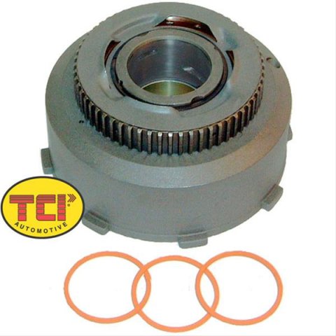 TCI Sprag and Drum Assemblies 327900 Automatic Transmission Direct Drum, Iron, GM, 36 Element Assembly, TH350, Kit