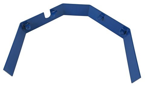 TCI Flexplate Safety Shields 940004 Automatic Transmission Shield, Flexplate, Steel, Blue Powdercoated, Chevy, 3-Speed, 4-Speed, Automatic, Kit