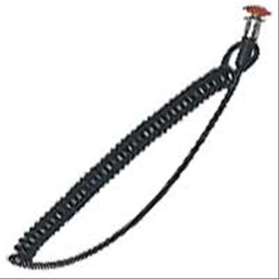 TCI Trans-Brake Release Microswitches and Cords 388500 Switch, Push Button, Momentary, Trans-Brake, Plastic, Red, 10 Amps, with Spiral Cord, Each