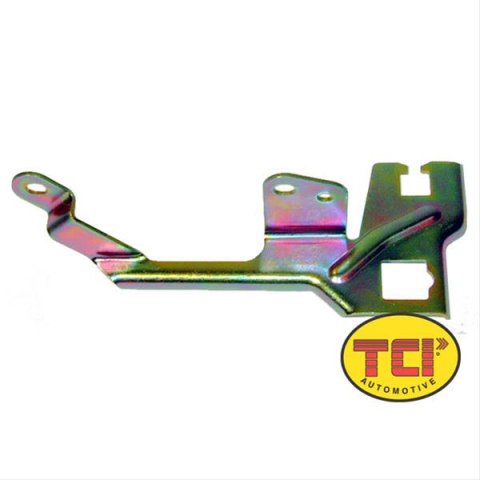 TCI GM Overdrive Transmission Components 376700 Cable Bracket, 700R4/2004R, Steel, Gold Anodized, Carter, Rochester, Each