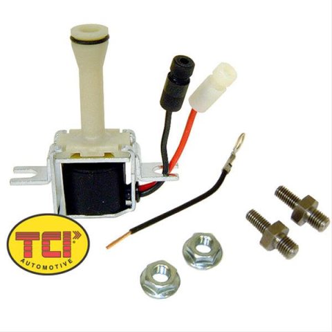 TCI Replacement Automatic Transmission Lockup Solenoids 376601 Lock Up Solenoid, 2-Wire TCC, Replacement, kit p/n 376600, GM, 700R4/200-4R, non-ECM , Each