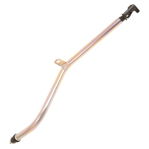 TCI Filler Tubes and Dipsticks 743807 Automatic Transmission Dipstick with Tube, Locking, Steel/Plastic, Gold Dichromate, Black, Torque Command 727