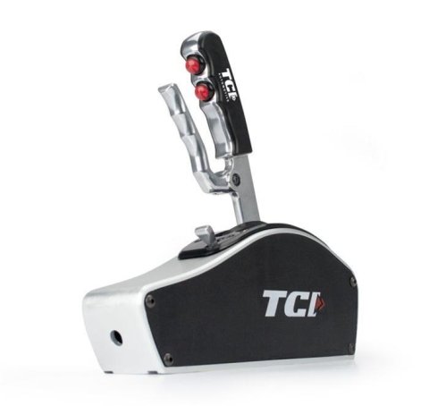 TCI Diablo Shifters 620002 Automatic Transmission Shifter, Diablo, Cable Operated, Pistol Grip, With Cover, 2 Buttons, Each