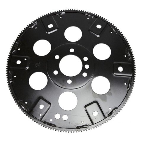 TCI Premium Series 168-Tooth Flexplate 399602 Flexplate, Premium, 168 Tooth, 10.750 in./11.500 in. Bolt Pattern, Steel, Black E-Coated, Internal Balance, Chevy, Small Block, Each