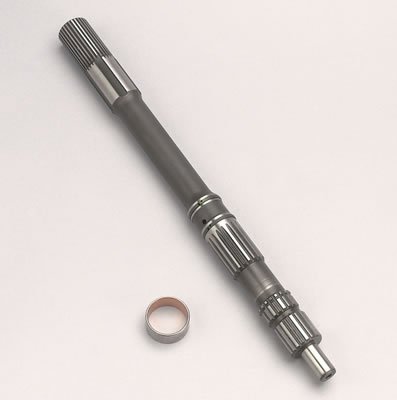 TCI Hardened Input Shafts 749600 Shaft, Hardened, Vaccu Melt 300, 1.76 Carrier, Turbo Spline, 12.875 in. Length, GM, Powerglide, Each