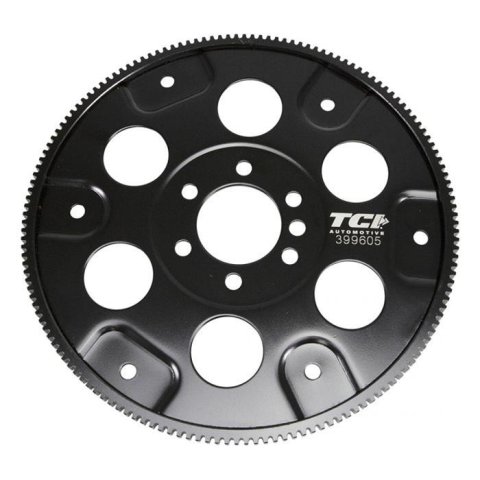 TCI Premium Series 153-Tooth Flexplate 399605 Flexplate, Premium, 153 Tooth, 10.750 in./11.500 in. Bolt Pattern, Steel, Black E-Coated, Internal Balance, Chevy, Big Block, Each