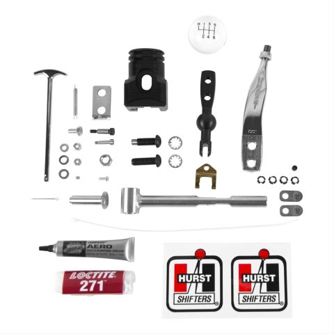 Hurst Competition Plus Mustang Short-Throw Shifters for 2015-2024 MUSTANG - 3916037 Shifter, Plus, Short Throw, Chrome, 3/8-16 in., Ford, MT82, Each