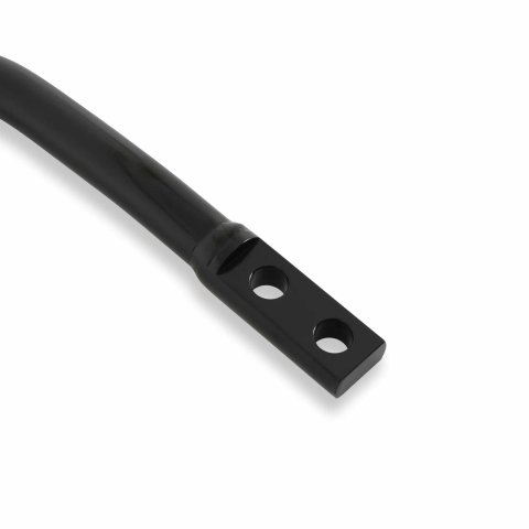 Hurst Tube Style Shifter Sticks 53851HST Stick, Steel, Satin Black, Lay Back, 12.50 in. Length, 6.50 in. Layback, 3/8 in.-16 Threads, Universal, Each