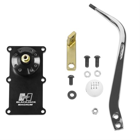 Hurst Blackjack Shifters 3913007 Shifters, Manual Transmission Shifter Type, Blackjack, Chrome, Tremec Magnum, Chevrolet, Kit