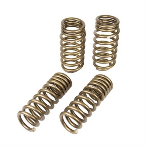 Hurst Stage 1 Coil Spring Kits 6130010 Springs, 1, Lowering, in., Front and Rear, Gold Powdercoated, Dodge, Kit