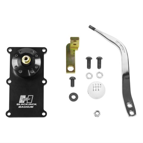 Hurst Blackjack Shifters 3913002 Shifter, Blackjack, Chrome, 3/8-16 in., Chevrolet, Tremec Magnum, Kit