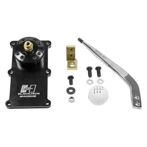 Hurst Blackjack Shifters 3913004 Shifter, Blackjack, Chrome, 3/8-16 in., Chevrolet, Tremec Magnum, Kit