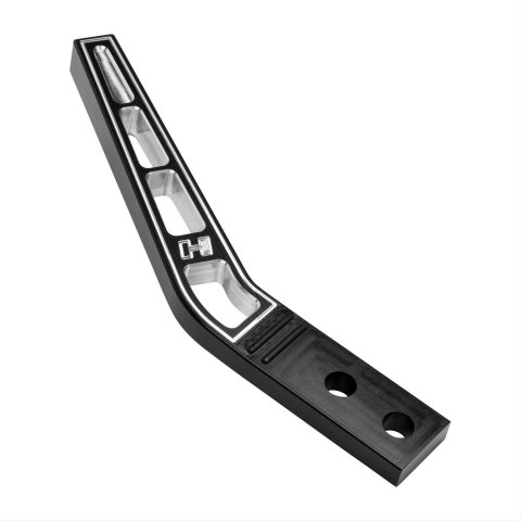Hurst Billet Aluminum Shifter Sticks 5389024 Stick, Hurst, Aluminum, 8.00 Inch, Lay Back, Black Anodized, Each