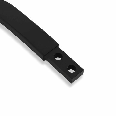 Hurst Billet Aluminum Shifter Sticks 53853HST Stick, Aluminum, Satin Black, Lay Back, 12.50 in. Length, 6.50 in. Layback, 3/8 in.-16 Threads, Universal, Each