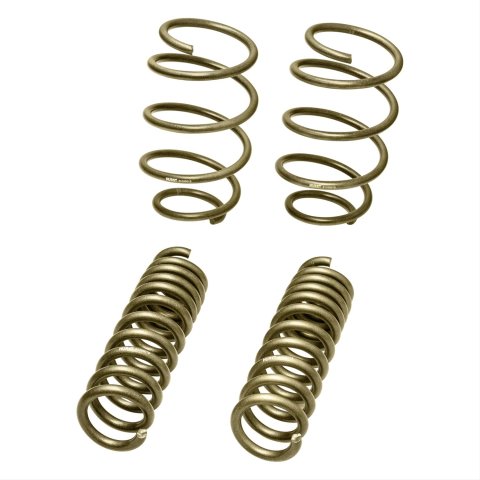 Hurst Stage 1 Coil Spring Kits 6130001 Springs, 1, Lowering, in., Front and Rear, Gold Powdercoated, Chevy, Kit