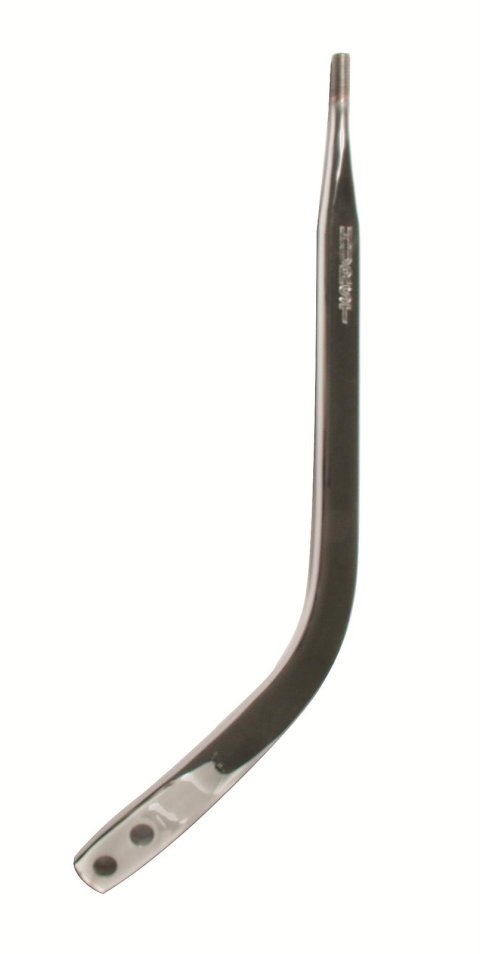Hurst Competition Plus Flat Shifter Sticks 5388022 Replacement Stick, Steel, Chrome, 12.00 in. Long, 3/8 in.-16 Thread, Each