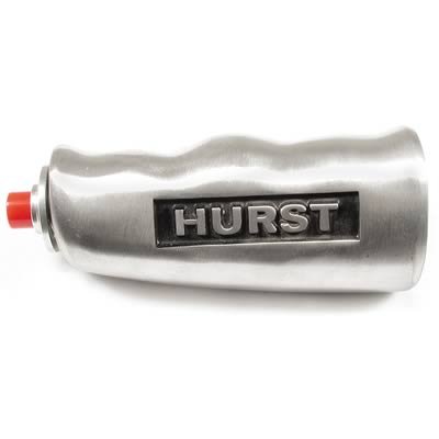 Hurst T-Command Shift Knobs with Roll/Control Switch 1530010 Knob, T-Handle, Aluminum, Brushed, Automatic, Manual Transmission, Each