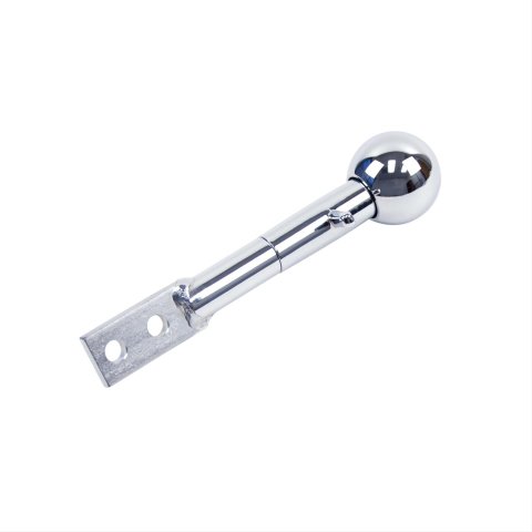 Hurst Replacement Shifter Sticks 69110002 Stick, Hurst, Billet Aluminum, 7.00 Inch, Straight, Chrome, Chrome Knob, Chevrolet, Corvette, Each