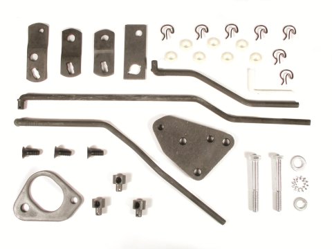 Hurst Competition/Plus Installation Kits 3737437 Shifter Kit, Competition Plus, Muncie, M-21, 452, Chevy, Pontiac, Kit