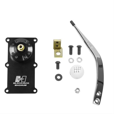 Hurst Blackjack Shifters 3913008 Shifter, Blackjack, Chrome, 3/8-16 in., Chevrolet, Tremec Magnum, Kit
