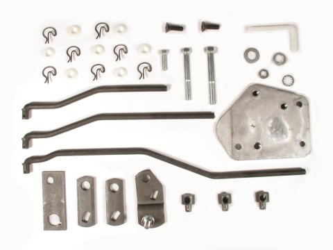 Hurst Competition/Plus Installation Kits for 1967-1969 COUGAR, 1964-1973 MUSTANG - 3737637 Shifter Kit, Competition Plus, Top Loader, 432, Ford, Mercury, Kit