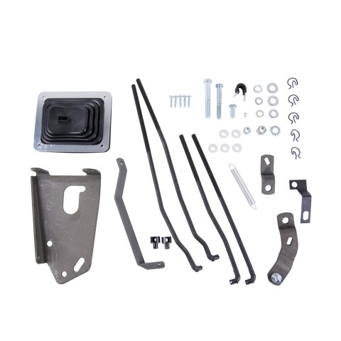 Hurst Mastershift Installation Kits 3670027 Shifter Kit, Mastershift, 3-Speed, Ford, F-100, F-150, F-250, F-350, Pickup, Kit