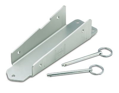 Hurst Quarter Stick Mounting Plates 1950225 Plate, Aluminum, Natural, Stick, Each