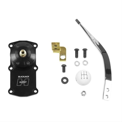Hurst Blackjack Shifters for 1969 CAMARO - 3912010 Shifter, Blackjack, Chrome, 3/8-16 in., Chevrolet, Tremec TKO500/600, Kit