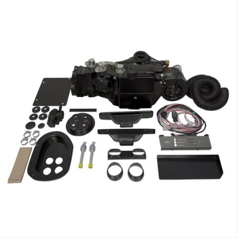 Vintage Air Gen-IV SureFit Systems Evaporator Kits for 1966 CORVETTE - 561163 Conditioning Evaporator, Sure Fit, ABS Plastic, Black, Chevy, without Factory Air, Kit