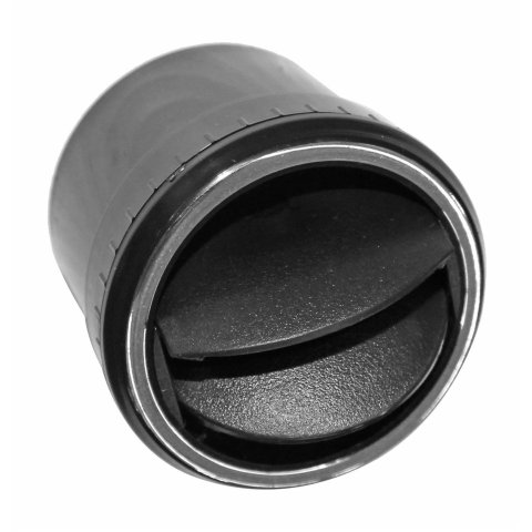 Vintage Air Standard Series Louvers 499194 Louver, In-Dash, Plastic, Chrome, Round, 2.706 in. Diameter, Each