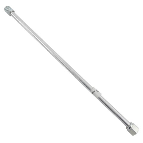 Vintage Air U-Bend-Em Refrigerant Lines 12519-VCD Line, U-Bend-Em, Aluminum, Natural, 18 in. Length, #8 Male, #8 Female, Each