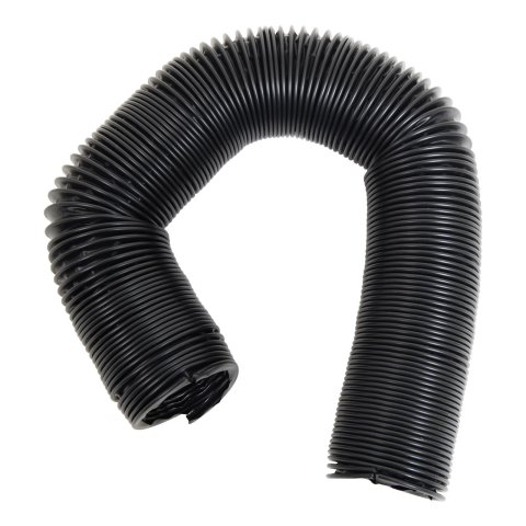 Vintage Air Vent Duct Hoses 317105 Conditioning Hose, Plastic, Black, 2 in. I.D., 5 ft. Length, Each