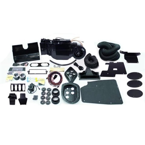 Vintage Air Gen-V SureFit Systems Evaporator Kits for 1967-1968 CAMARO, FIREBIRD - 564244 Conditioning Core, Kit, Plastic, Black, Control Panel, Models with Factory Air, Chevrolet, Pontiac, Kit
