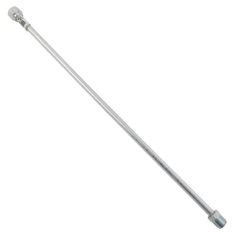 Vintage Air U-Bend-Em Refrigerant Lines 12518-VCL Line, U-Bend-Em, Aluminum, Natural, 18 in. Length, #6 Male, #6 Female, Each