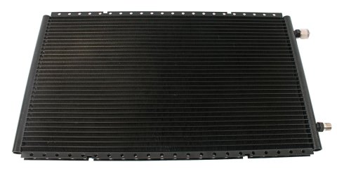Vintage Air SuperFlow Horizontal Condensers 03263-VUC Conditioning Condenser, Aluminum, Black, Each