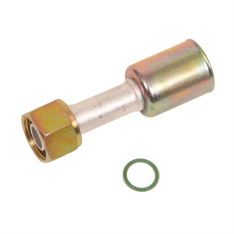 Vintage Air Beadlock O-Ring Conditioning Hose Ends 35813-VUG A/C End, #10 Conditioning, Straight, Beadlock, For A/C Standard Hose, Each