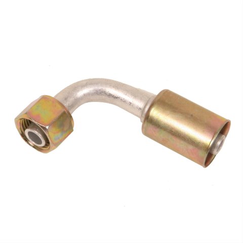 Vintage Air Beadlock O-Ring Conditioning Hose Ends 35832-VUG A/C End, #8 Conditioning, 90 Degree, Beadlock, For A/C Standard Hose, Each