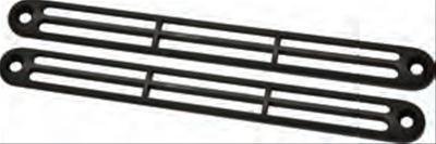 Vintage Air Standard Series Louvers 49161-LHA Louvers, Defroster, Plastic, Black, Rectangular, 6.500 in. x .625 in., Pair