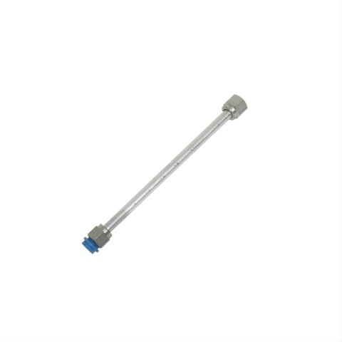 Vintage Air Replacement Conditioning Hard Lines 125741 Refrigerant Line, U-Bend-Em, Aluminum, Natural, 12 in. Length, #6 Female, #6 Female, Each