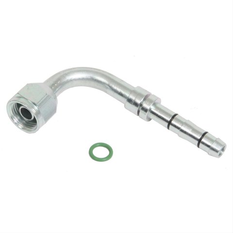 Vintage Air E-Z Clip Conditioning Hose Ends 347360-VUR A/C End, #6 Conditioning, 90 Degree, Clip, For A/C hose, Each