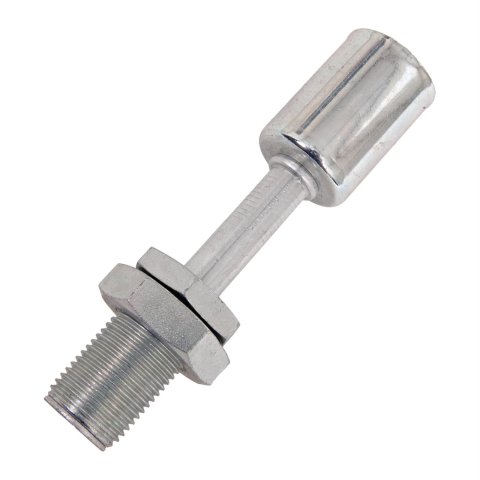 Vintage Air Bulkhead Conditioning Fittings 35862-VUG A/C Firewall Fitting, #8 Conditioning, Straight, Beadlock, Aluminum, Natural, Each