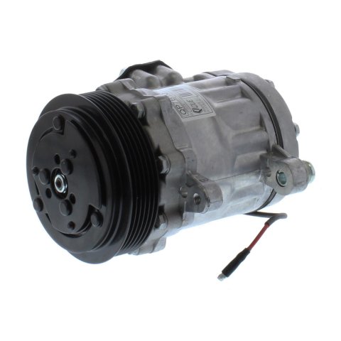 Vintage Air Conditioning Compressors 04670-MTA Compressor, Aluminum, Natural, 6-Groove, Serpentine, R-134A, Each