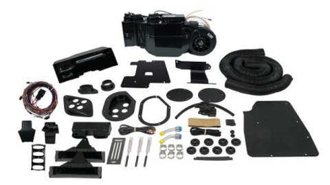 Vintage Air Gen-V SureFit Systems Evaporator Kits for 1969 CAMARO - 564245 Conditioning Core, Kit, Plastic, Black, Control Panel, Models with Factory Air, Chevrolet, Kit