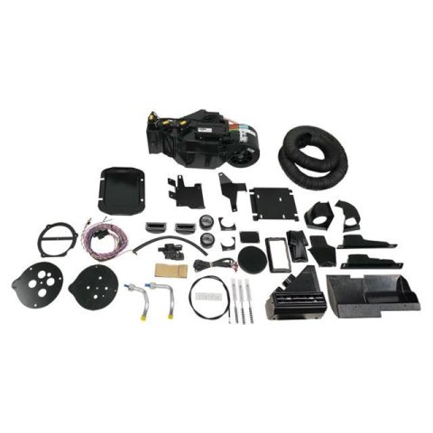 Vintage Air SureFit Evaporator Kits 561552 Conditioning Kits, Behind Dash Evaporator, Brackets, Louvers, Wiring Harness, Plastic, with Center Vent, without Factory Air, Chevy, Kit