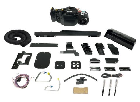 Vintage Air Gen-V SureFit Systems Evaporator Kits 751594 Conditioning Kits, Gen 5, Kit, with Brackets, Vents, Duct Hose, Hardware, Wire Harness, Chevy, without Factory Air, Kit