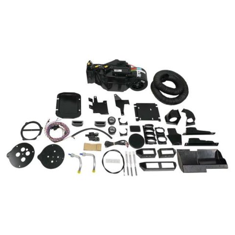 Vintage Air SureFit Evaporator Kits 561553 Conditioning Kits, Behind Dash Evaporator, Brackets, Louvers, Wiring Harness, Plastic, with 4-vent Plenum, without Factory Air, Chevy, Kit